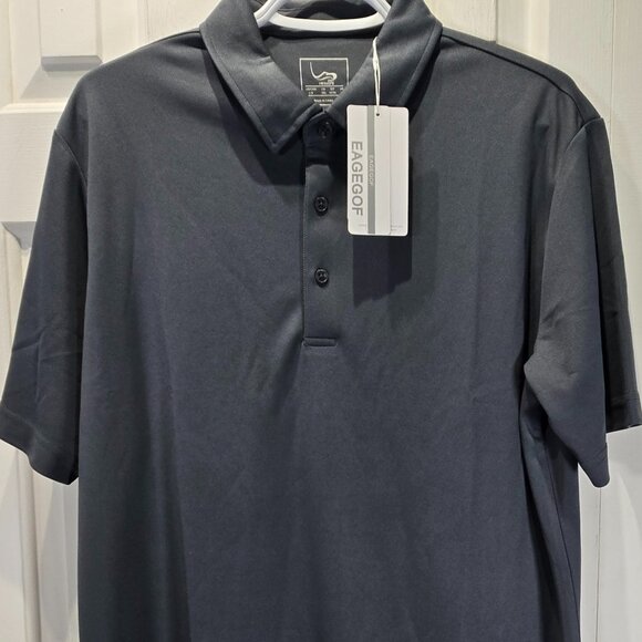 NWT Men’s Gray Performance Athletic Golf Shirt | Size Large - Picture 3 of 5